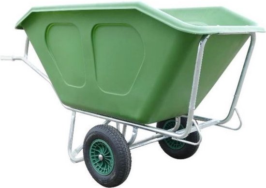 Kruiwagen Fort 500L Groen 2-wiel van Fort — afbeelding 2