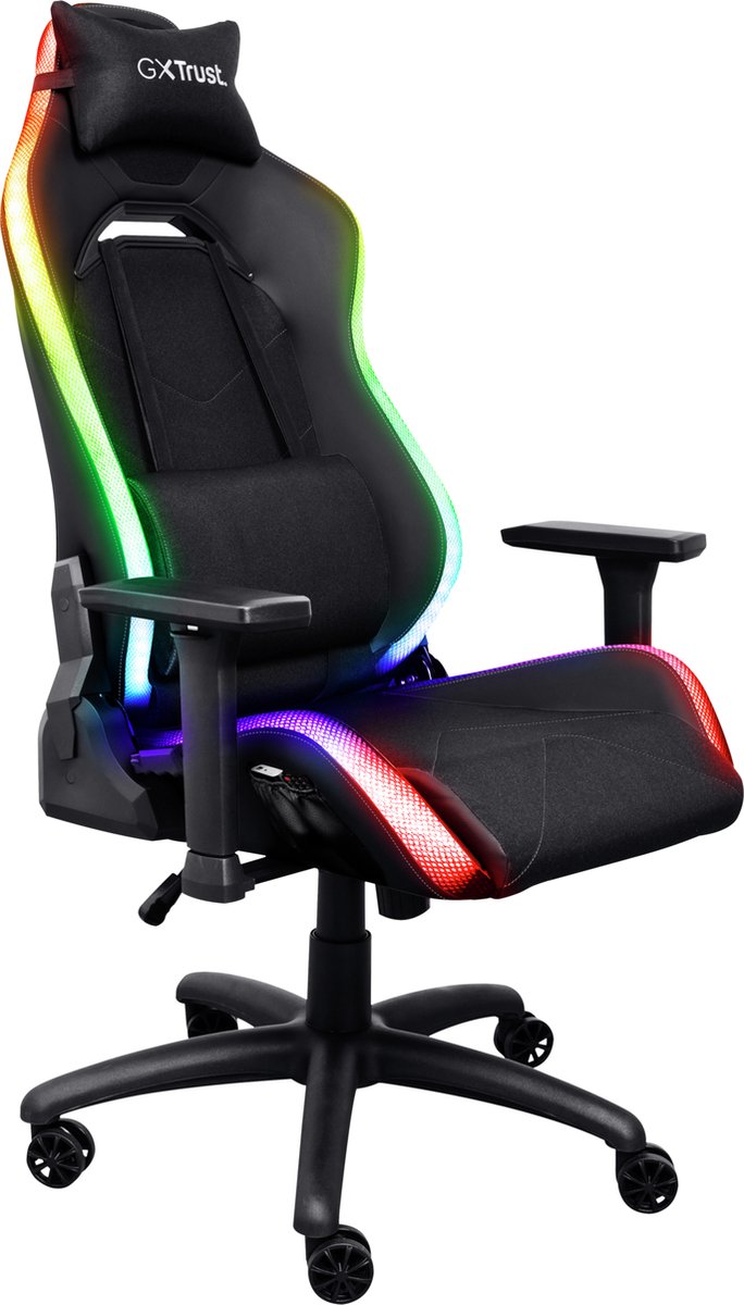 Trust GXT 719 Ruya RGB Gamestoel Zwart