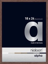 Accent By Nielsen Fotolijst 18x24 Cm Hout Bruin - Vintage Op Te Hangen Of Neer Te Zetten
