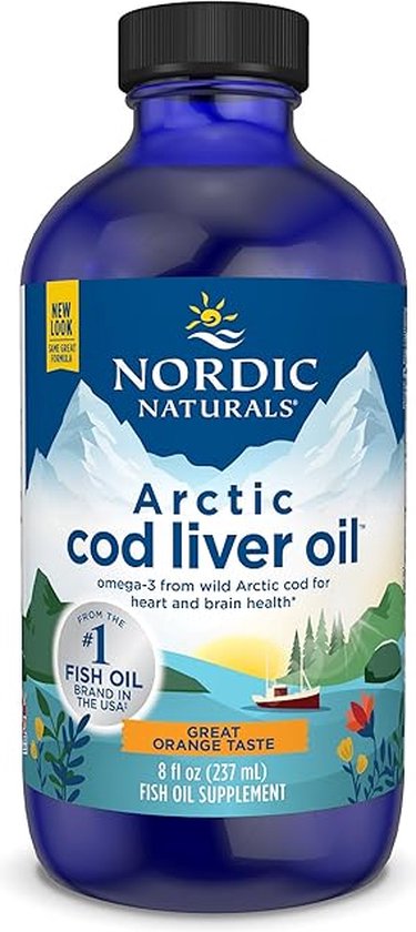 Arctic Cod Liver Oil, 1060mg-Orange | bol