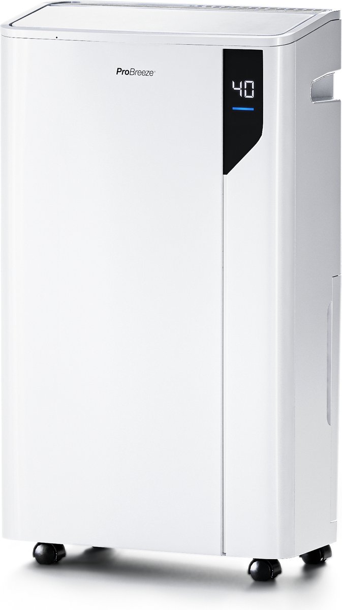 Berdsen BR-20C Luchtontvochtiger, luchtreinigingsfunctie, Peltier- technologie, efficiënt, gebruiksvriendelijk, stil werken, 600 ml per dag, watertanks 2000 ml, voor ruimtes tot 30 m3
