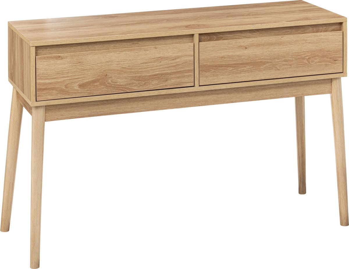5Five® Sidetable Console tafel met 2 Laden Abana - Bruin