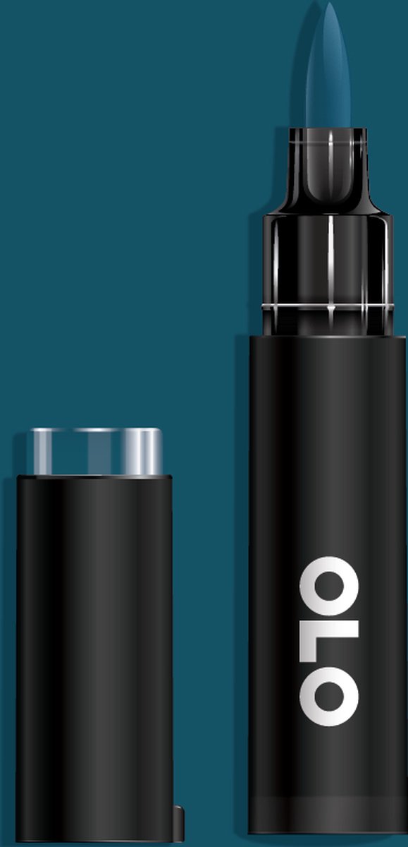 OLO Brush Halve Alcohol Marker BG0.7 Blue Iguana