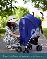 Bol.com Echte Sunshady Universele Single Stroller Zonnescherm | Compacte en draagbare zonnescherm voor Buggy | Past op elke stan... aanbieding