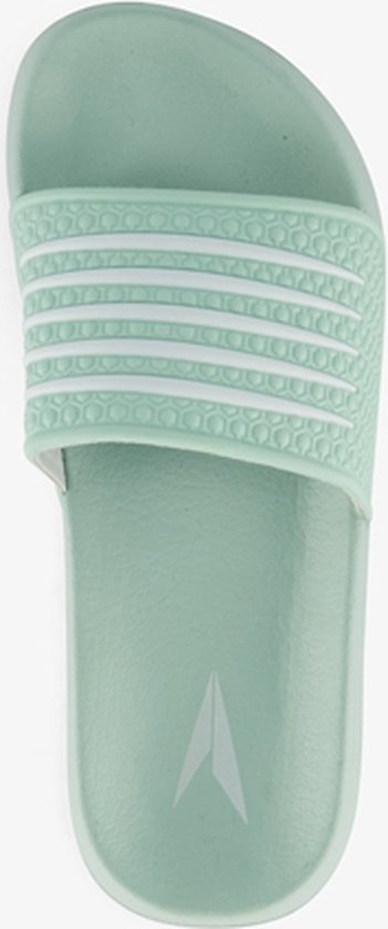 Adilette Slides Adidas Slippers Groen Wit Adilette Slides Adidas