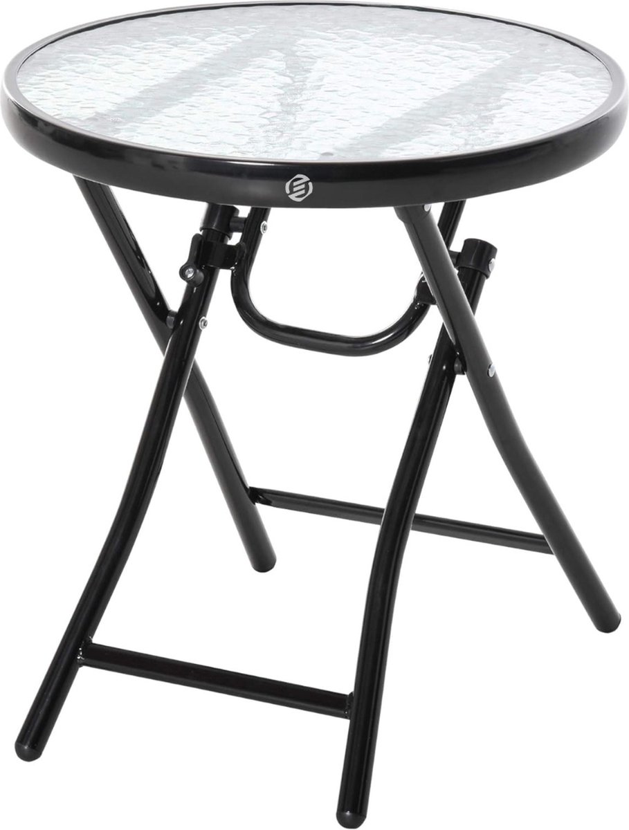 Equivera Bijzettafel Buiten - Bijzettafel Tuin - Salontafel Buiten - Salontafel Tuin - Koffietafel Buiten - Voor Binnen en Buiten - Must Have Voor Jouw Tuin!