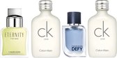Calvin Klein - Coffret cadeau - 35 ML - Eternity - CK One - Defy - Vaderdag - Cadeau - Cadeau