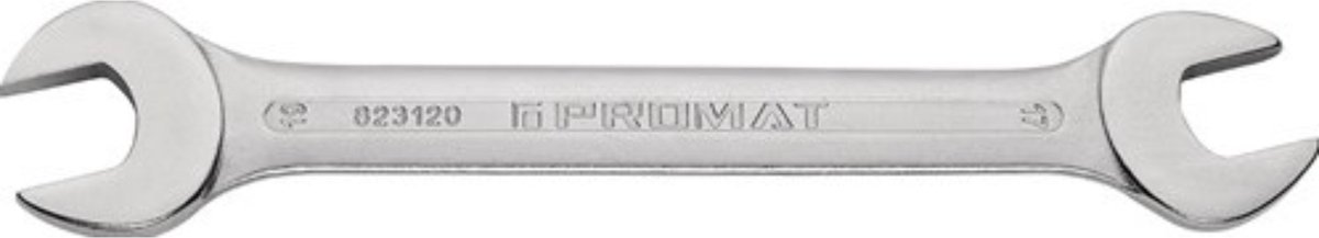 Dubbele steeksleutel | 34 x 36 mm lengte 330 mm | verchroomd - 4000823143