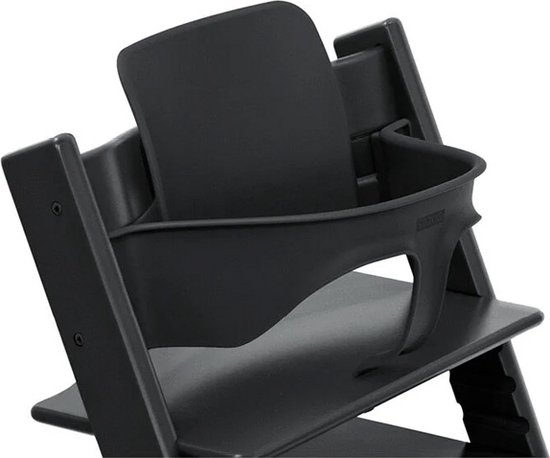 Stokke Tripp Trapp - Bundel - Babyset² en Harness² - Zwart van Merkloos — afbeelding 4