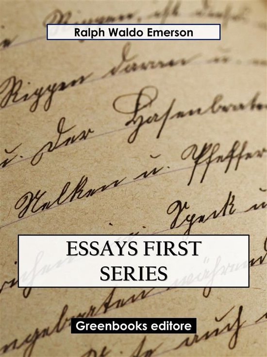 Essays First Series - cover