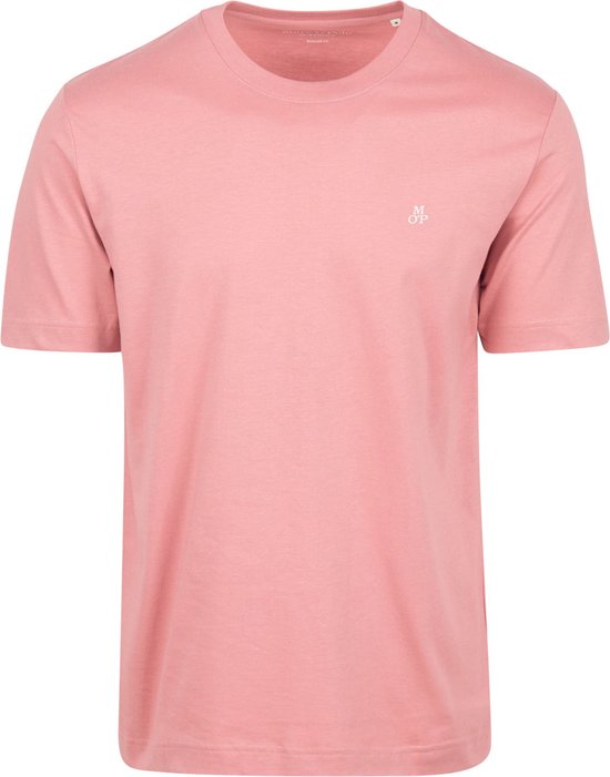 Marc O'Polo - T-Shirt Roze - Heren - Maat XL - Regular-fit