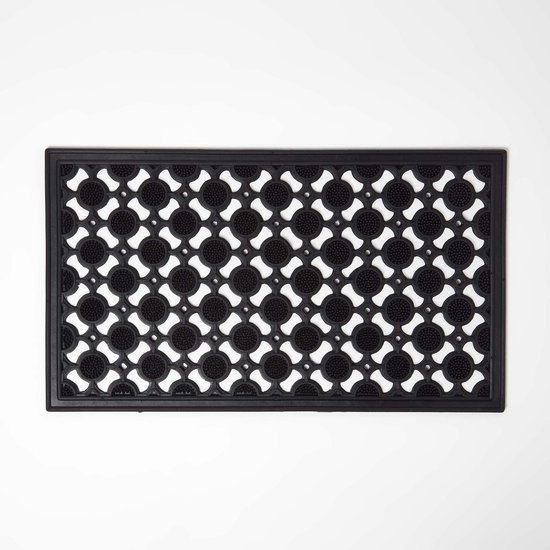 Homescapes Federa nera 100% cotone egiziano 330 fili 40 x 40 cm | Leroy Merlin
