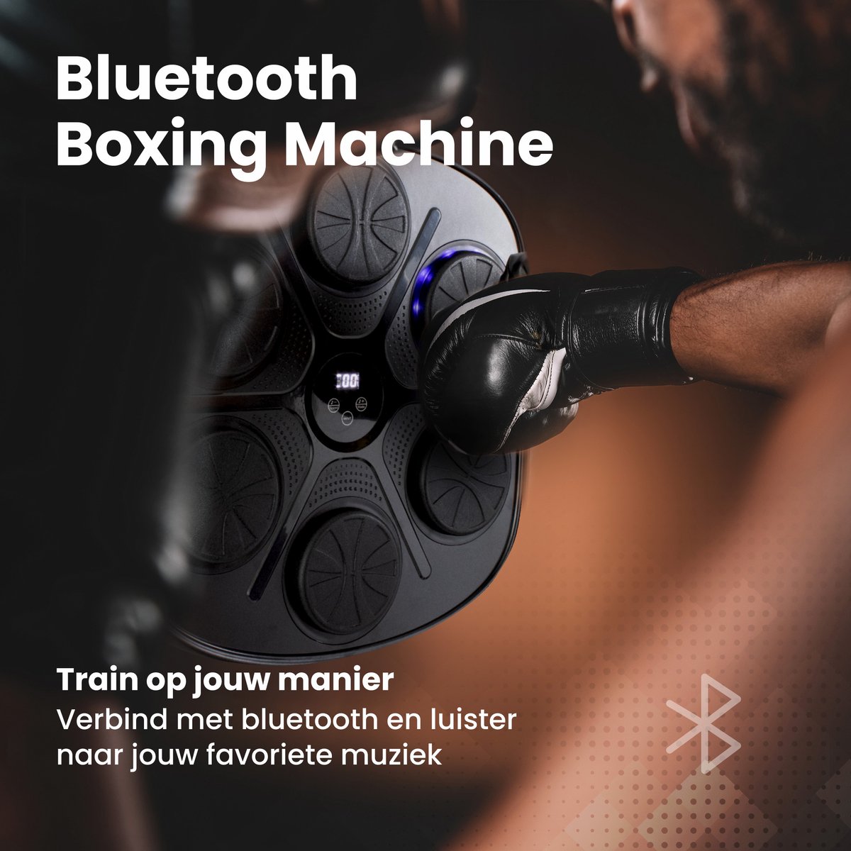Elektronische Muziek Boxing machine aan de wand Smart Elektronische Muziek Boxing machine aan de wand Smart