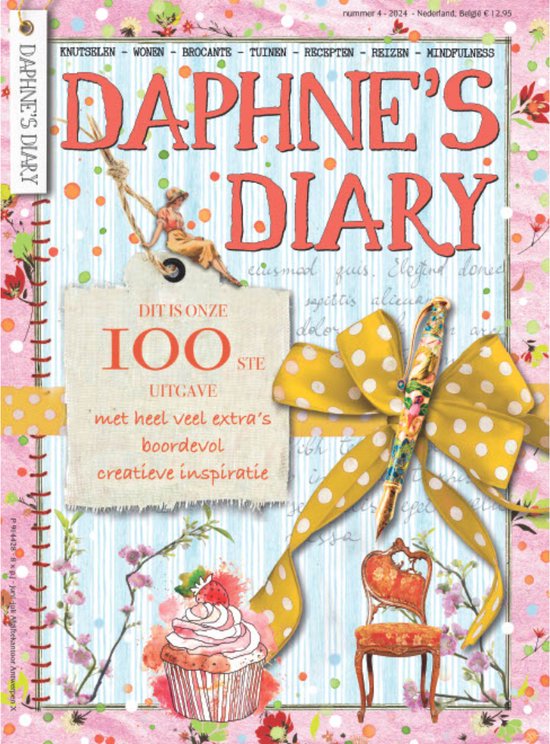 Foto: Daphne s diary magazine 4 2024 nederlands creatief diy magazine interactief diary magazine over mindfulness koken reizen vol met inspiratie en artikelen over hobby s