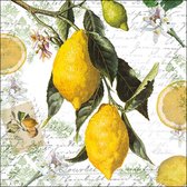 Ambiente - Servetten 'Lemon' (20 stuks, Klein)
