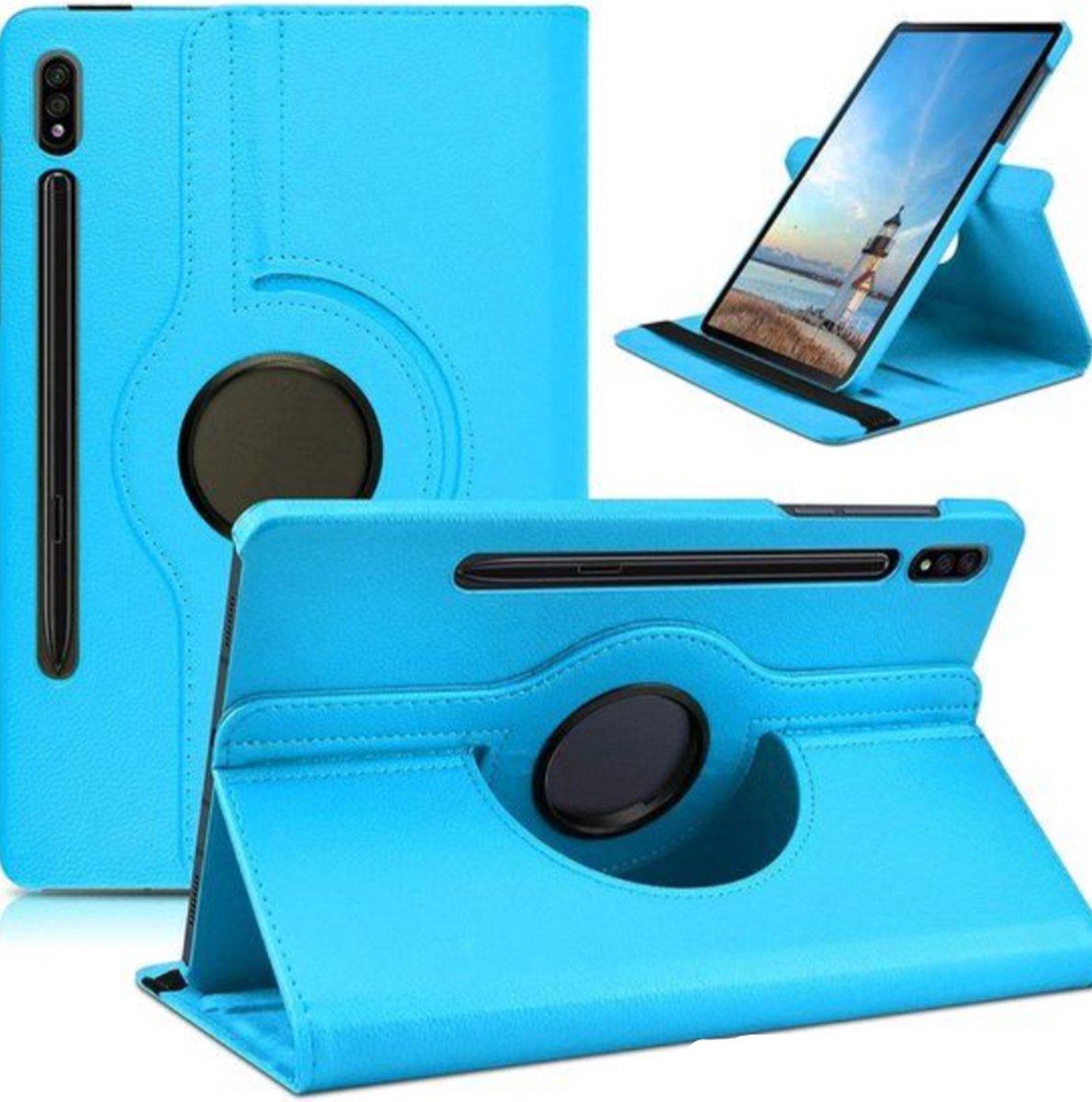 Cityhoesje-BookCase geschikt voor Samsung Galaxy Tab S9