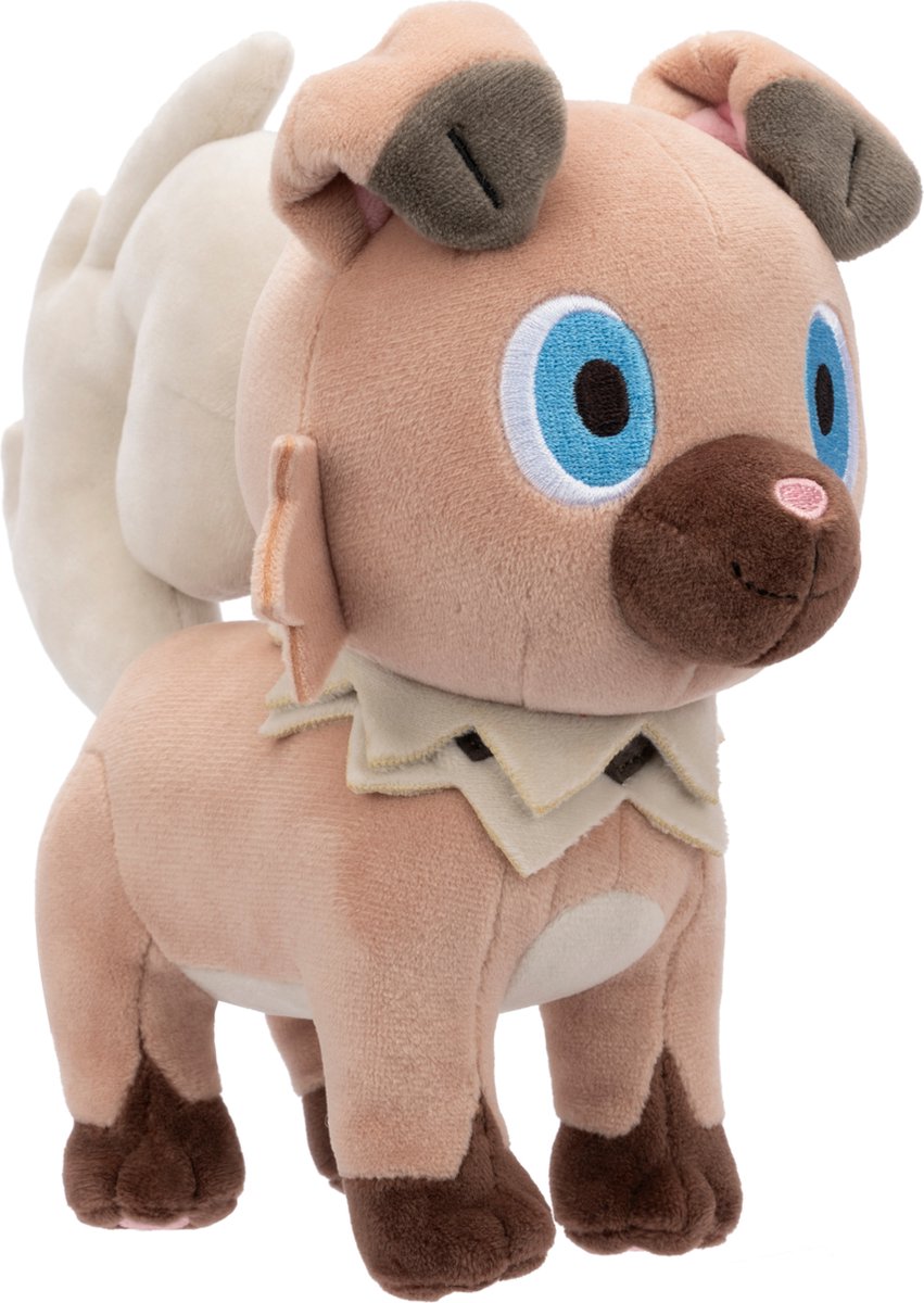 Pokémon Knuffel - Rockruff 20 cm — afbeelding 3