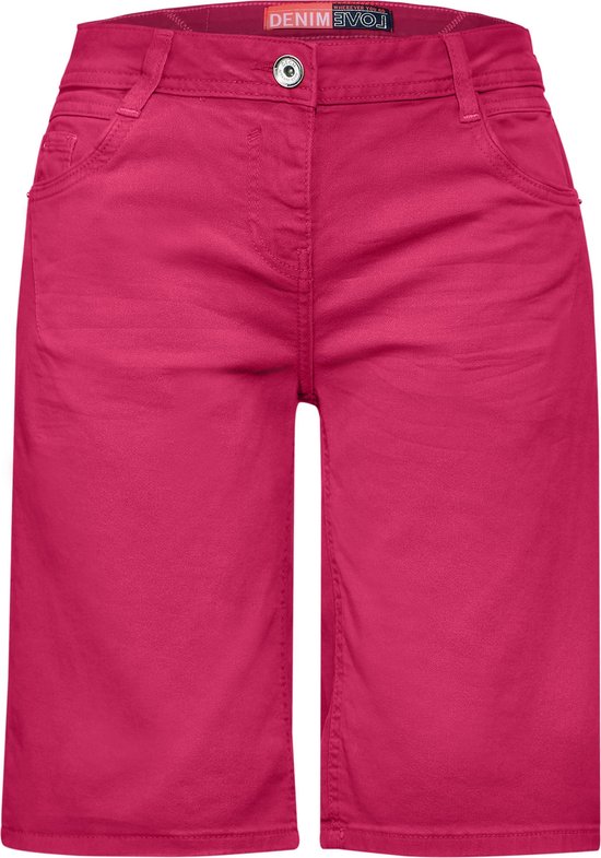 CECIL NOS Scarlett shorts color Dames Broek - pink sorbet - Maat 32