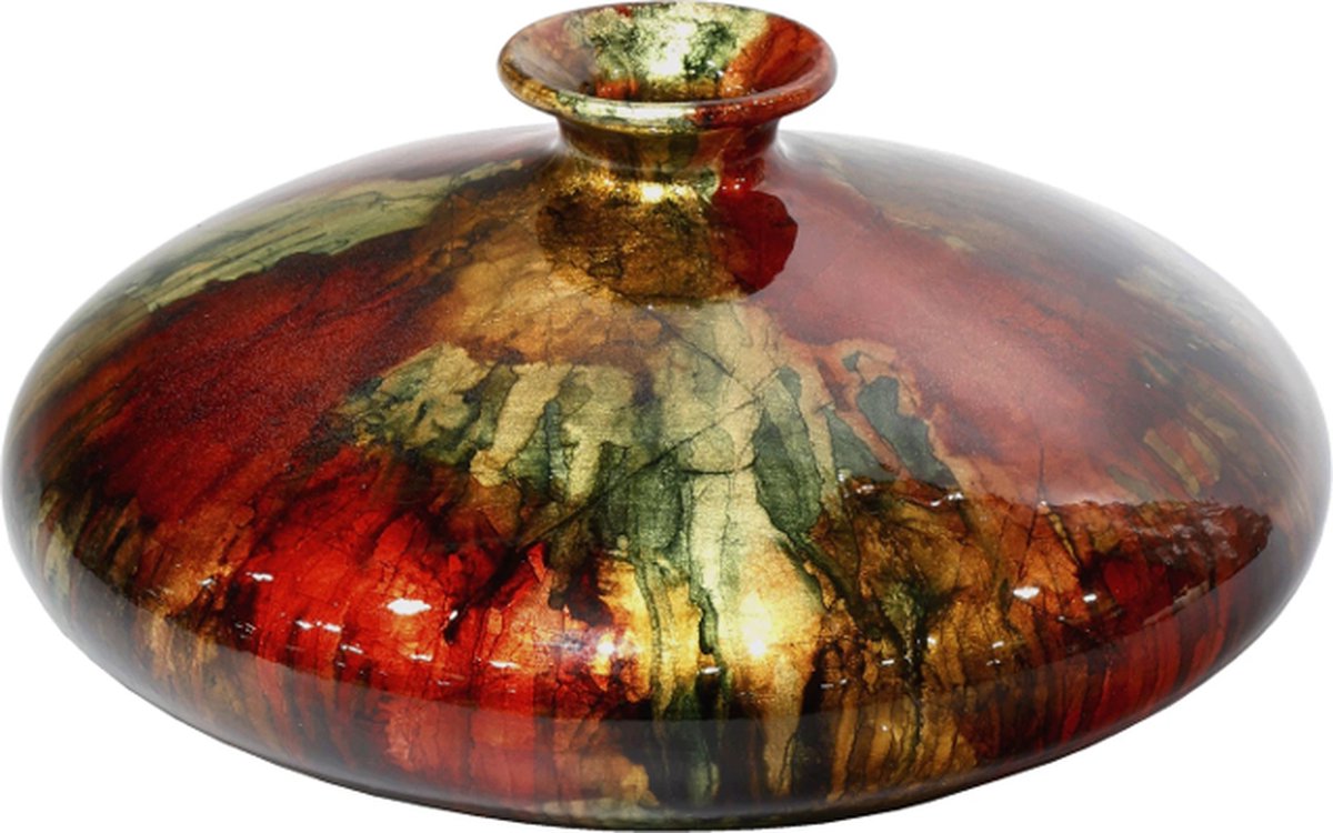 Dazzle vase Ø28 x h.14 ruby red