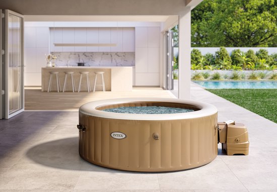 Bulle Intex Pure Spa - Jacuzzi Sahara - 169x71 cm - 4 personnes