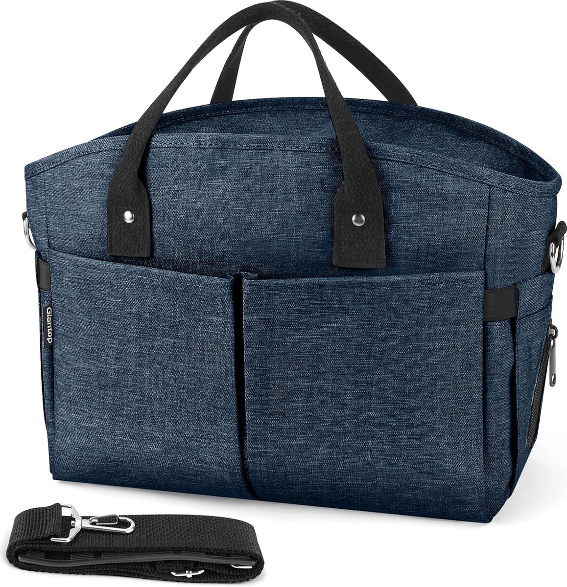 Geïsoleerde Lunchbox Tas voor Vrouwen en Mannen - Lekvrij en Herbruikbaar - Verstelbare Schouderband - Geschikt voor Werk, Picknick en Camping Portable Lunch Bag