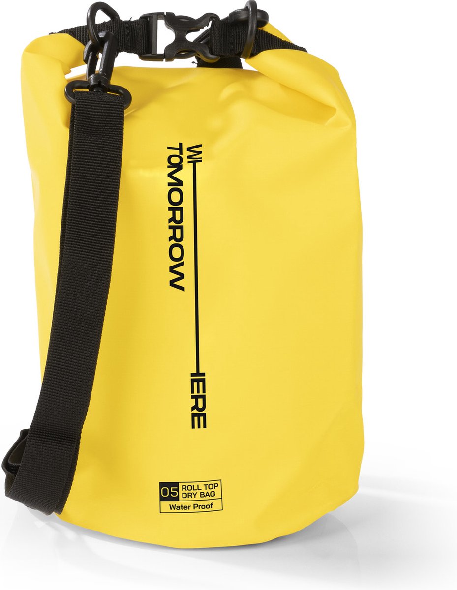 Where Tomorrow PVC dry bag Style 02 5L geel