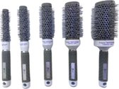 Ceramic + Ion Adult Ronde haarborstel Set 5 stuks