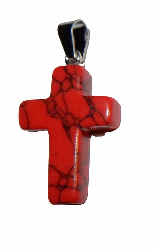 Rood Howliet Kruis Hanger | bol
