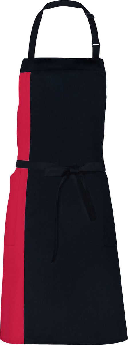 Duo schort - Strawberry Red - 85 x 72 cm - Link Kitchen Wear