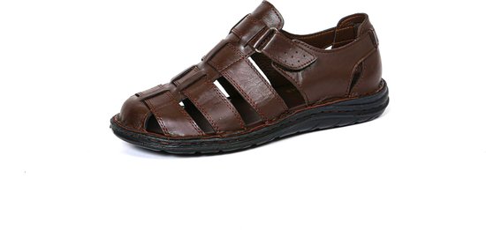 Heren sandalen leer hotsell