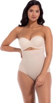 MAGIC Bodyfashion Maxi Sexy Hi-Brief Dames Corrigerend ondergoed - Latte - Maat 4XL