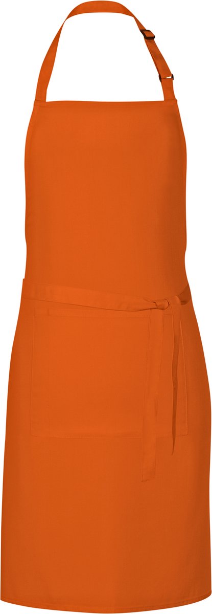 Grillschort met zak - Orange - 85 x 72 cm - Link Kitchen Wear