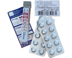 Phenol red - Test kit - 1 kamer - 20 Tablets voor zwembaden