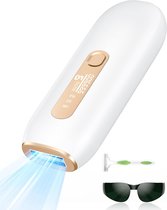 Bol.com Laser Ontharingsapparaat - Pijnloos & Langdurig - Epileerapparaat voor Mannen en Vrouwen - 999.900 Pulsen - Incl. Scheer... aanbieding