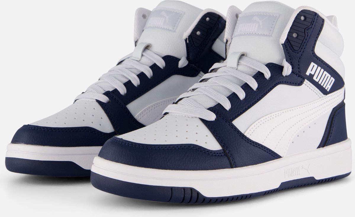 Puma Rebound v6 Mid Sneakers Synthetisch Blauw