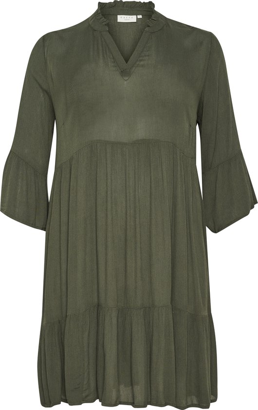 Kaffe Curve KCmariana Ami Dress Dames Jurk - Maat 50