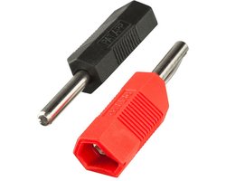 ElectraStim - Electrosex - Pin Converter Kit 2 mm naar 4 mm