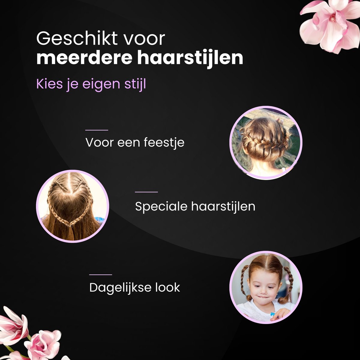 Hisa - Pastel gekleurde mini haarelastiekjes - Elastiek - Elastisch - Elastiekje - Haar - Accessoires - Pastel - ca 250 stuks - Diameter 16 mm - 1,6 cm — cadeau in Cadeau-ideeën - foto 3