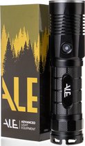 Bol.com ALE outdoor zaklamp - zaklamp led oplaadbaar - militaire zaklamp - 230 meter bereik - 4000 Lumen - 10.000 mAH - 2 batter... aanbieding
