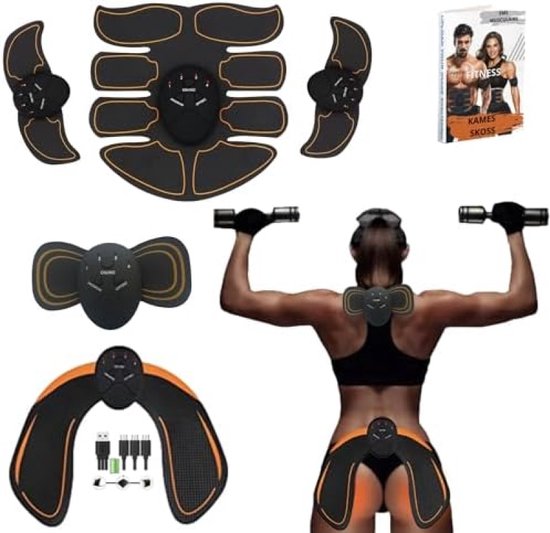 Patch EMS électrostimulation USB - Abdos, Biceps - Fitness