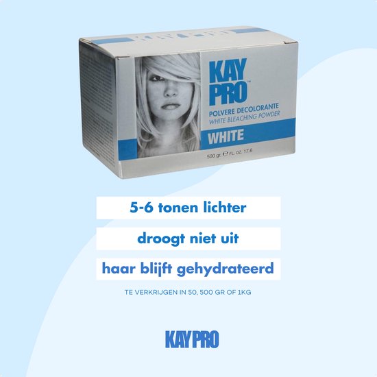 KayPro - Poudre décolorante Witte KayPro 500 gr