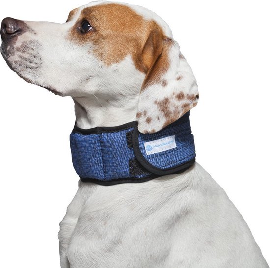 Aqua Coolkeeper Halsband Pacific Blue M