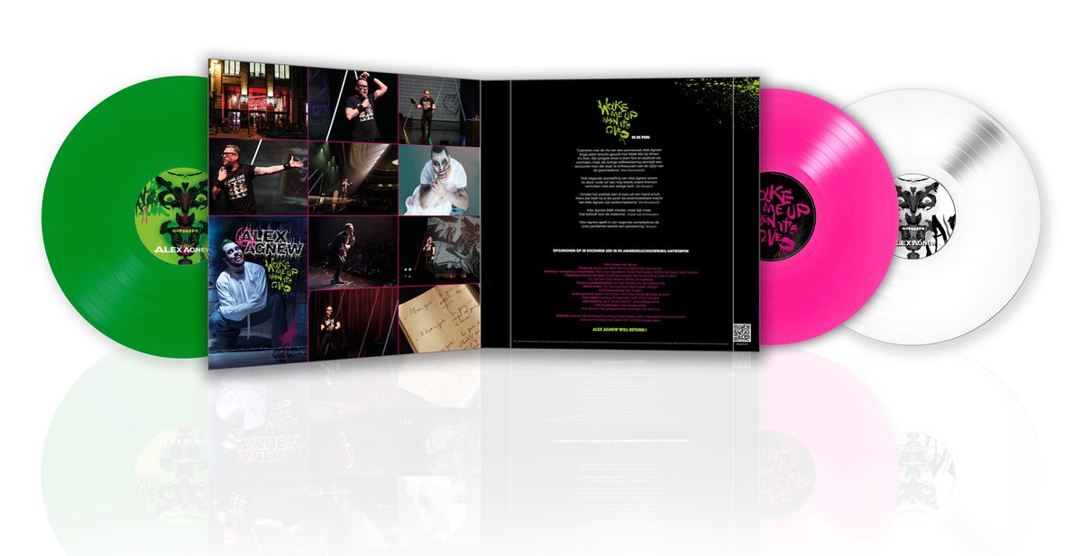 Alex Agnew - Wake me up when it's over - Gatefold vinyl (3LP)