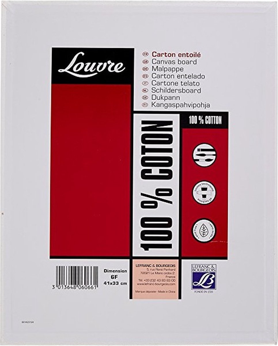 Louvre Canvas Board 20x20
