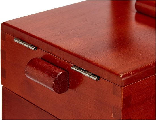 Prym 612549 donkerhouten naaidoos, M Cesto da Cucito, Legno, Marrone Prym 612549 donkerhouten naaidoos, M Cesto da Cucito, Legno, Marrone