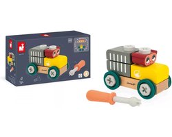 Janod - Brico'Kids - Doe-het-zelf auto - Beer