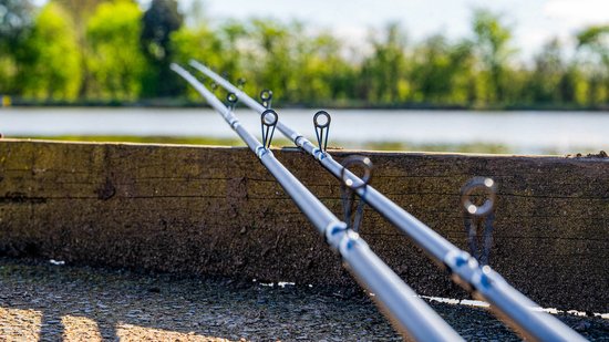 Preston Innovations Dura Pellet Waggler Karperhengel Zilver 3.35 m — afbeelding 4