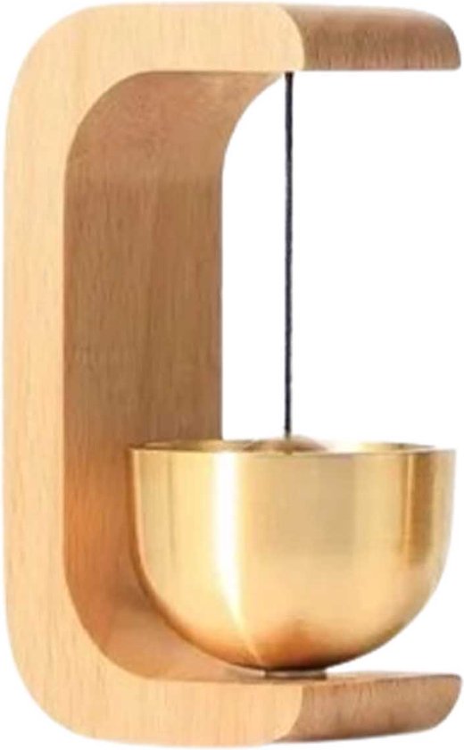 Een mooie deurbel, hangende voor een deur, erg leuk Een mooie deurbel, hangende voor een deur, erg leuk