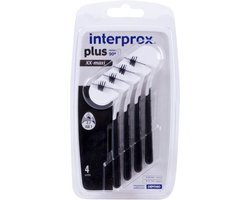 Interprox Plus XX-Maxi - 6-11 mm - Zwart - 3 x 4 stuks - Voordeelpakket