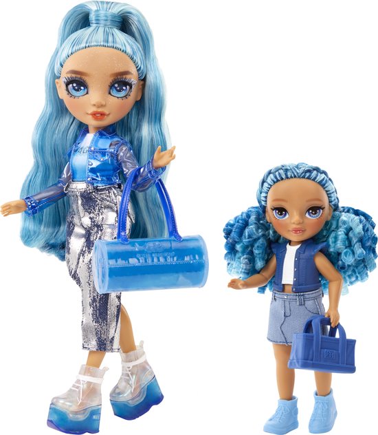 Rainbow High Littles minipop - Sapphire (blauw) van Rainbow High — afbeelding 3